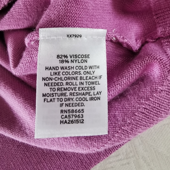 Halogen Pink 3/4 Length Sweater Size XS - Picture 4 of 10